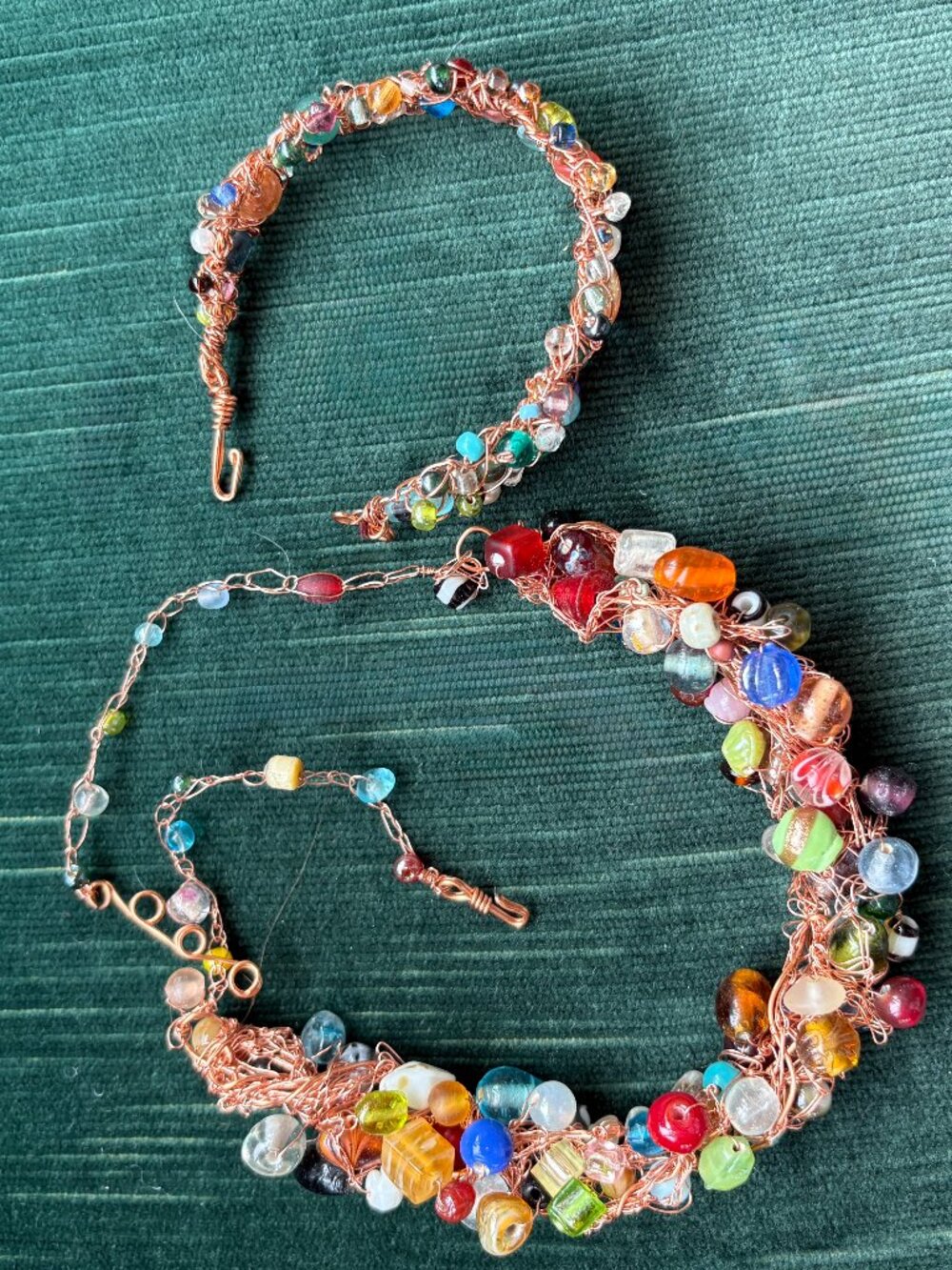 Vintage Necklace and Bracelet Set